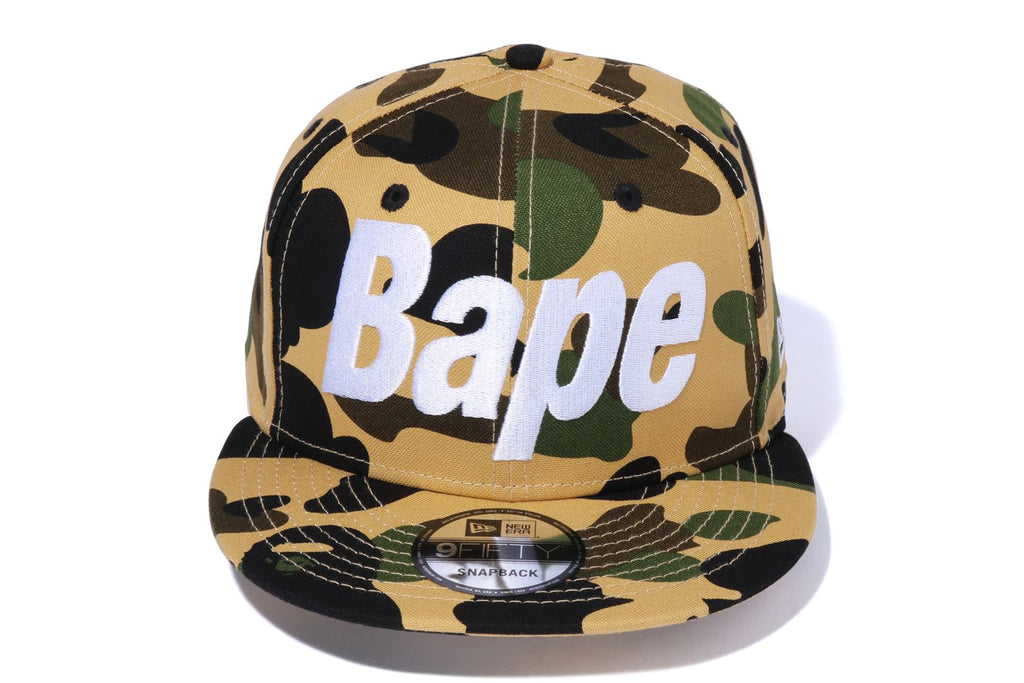 camo bape hat