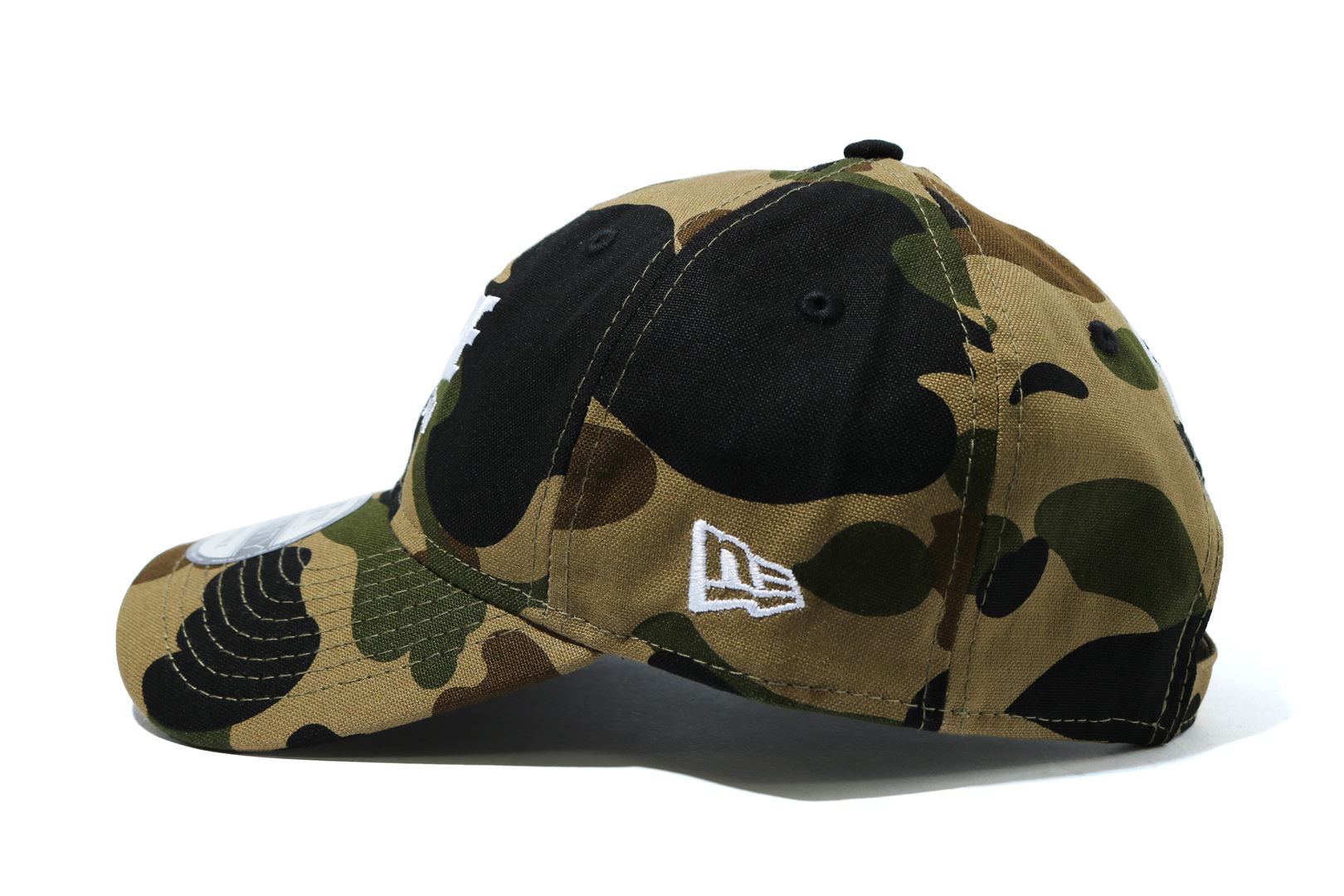 1ST CAMO BAPE STA NEW ERA PANEL CAP