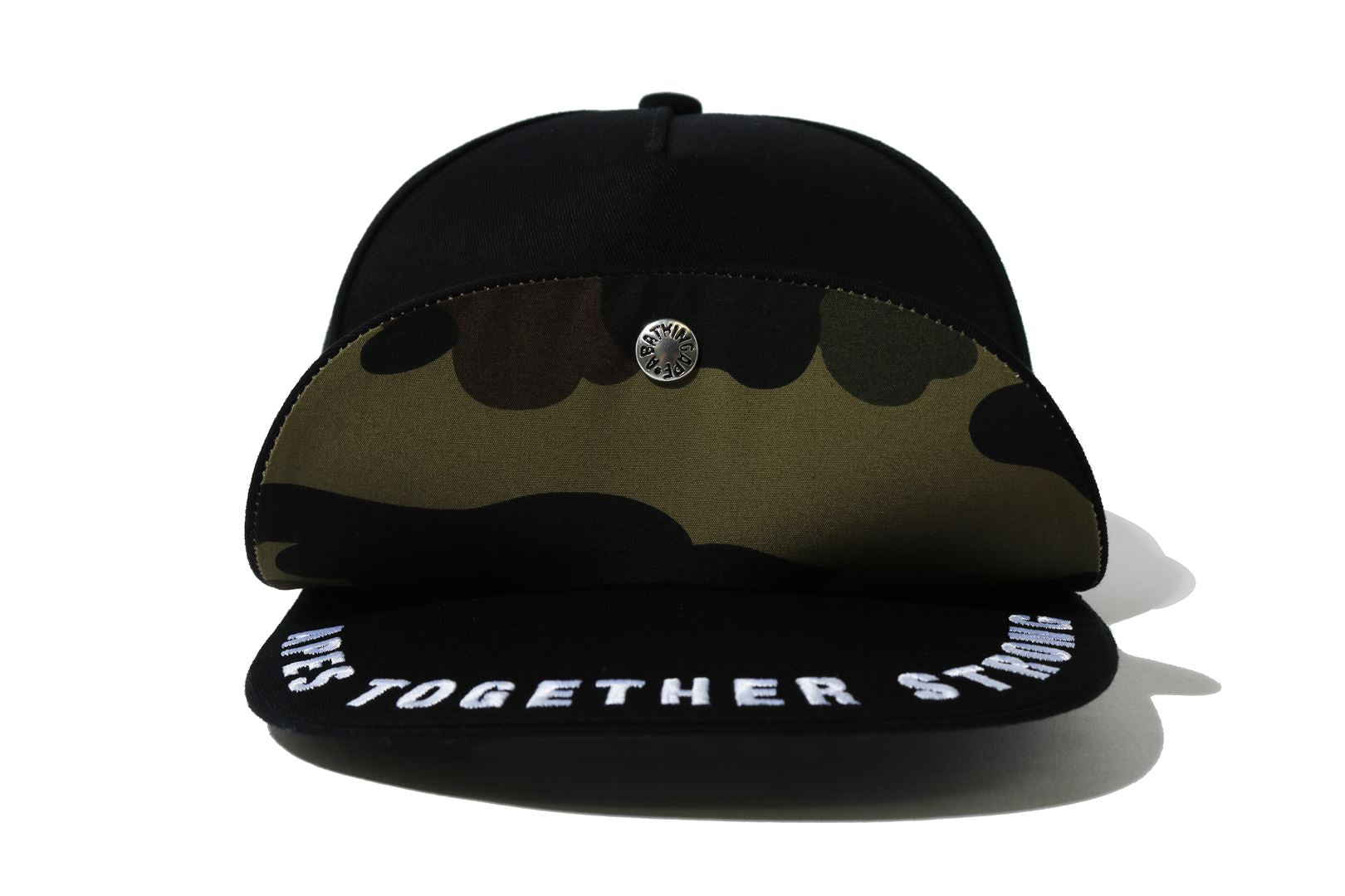 DOUBLE VISOR BAPE SNAP BACK CAP