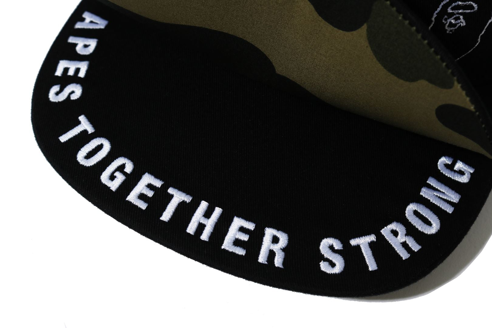 DOUBLE VISOR BAPE SNAP BACK CAP