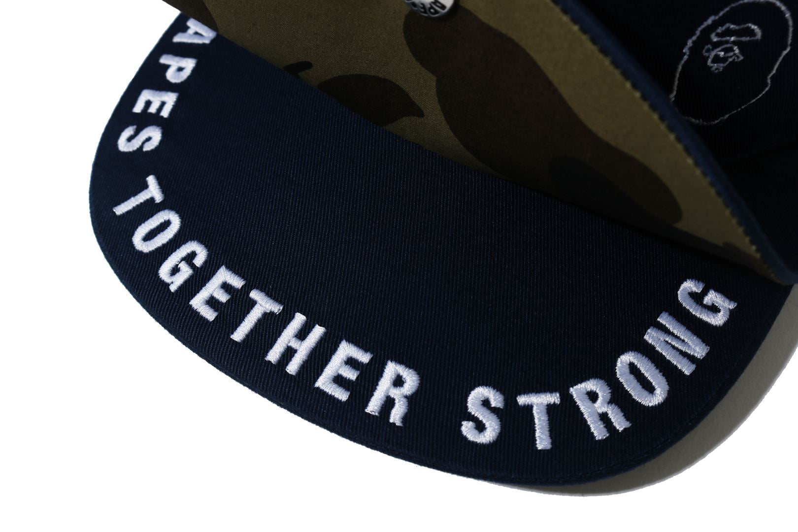 DOUBLE VISOR BAPE SNAP BACK CAP