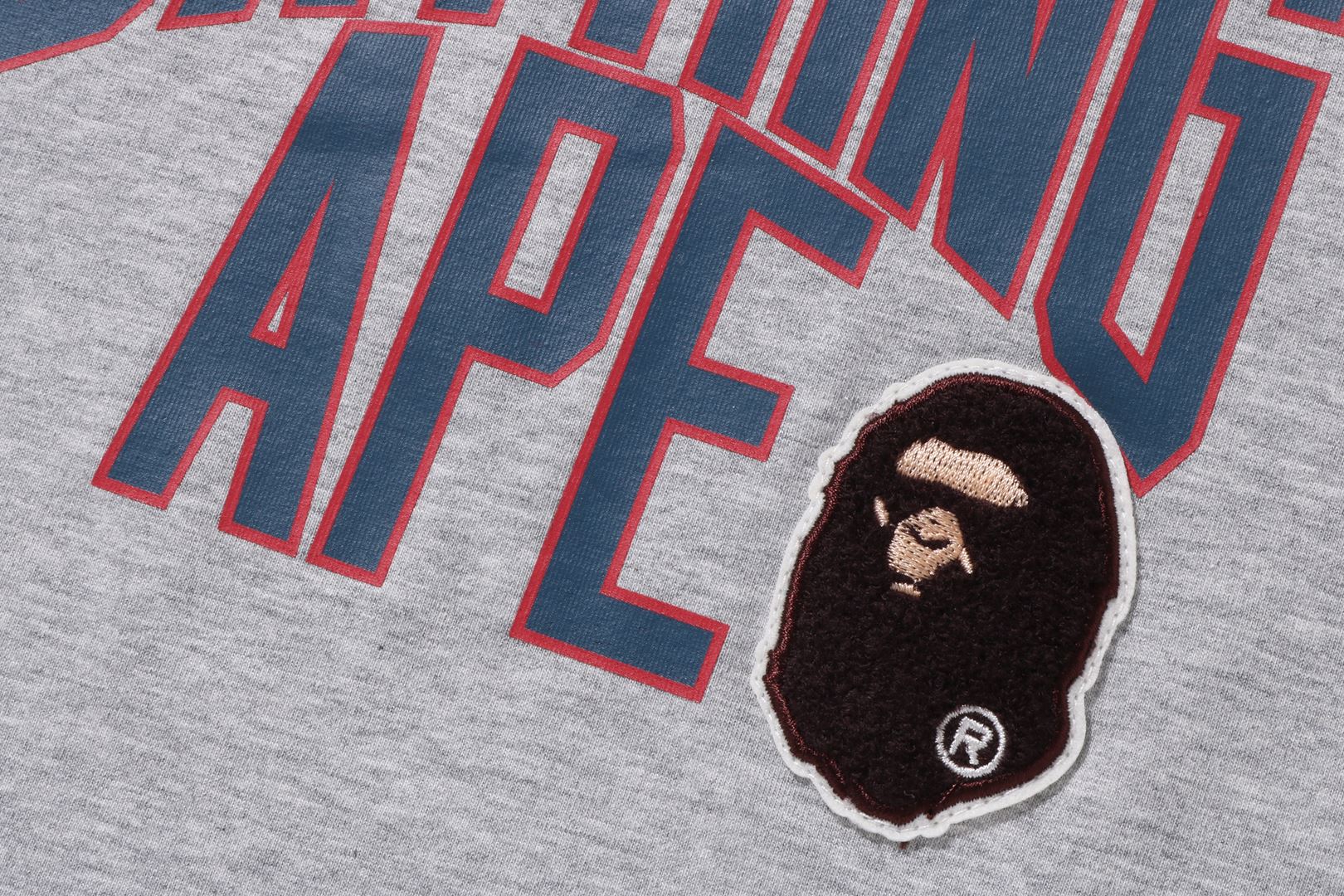 APE HEAD PATCH COLLEGE TEE