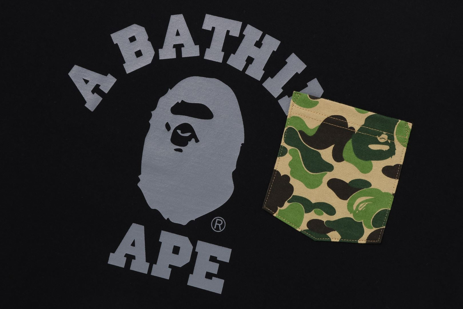 ABC CAMO COLLEGE POCKET RELAXED TEE