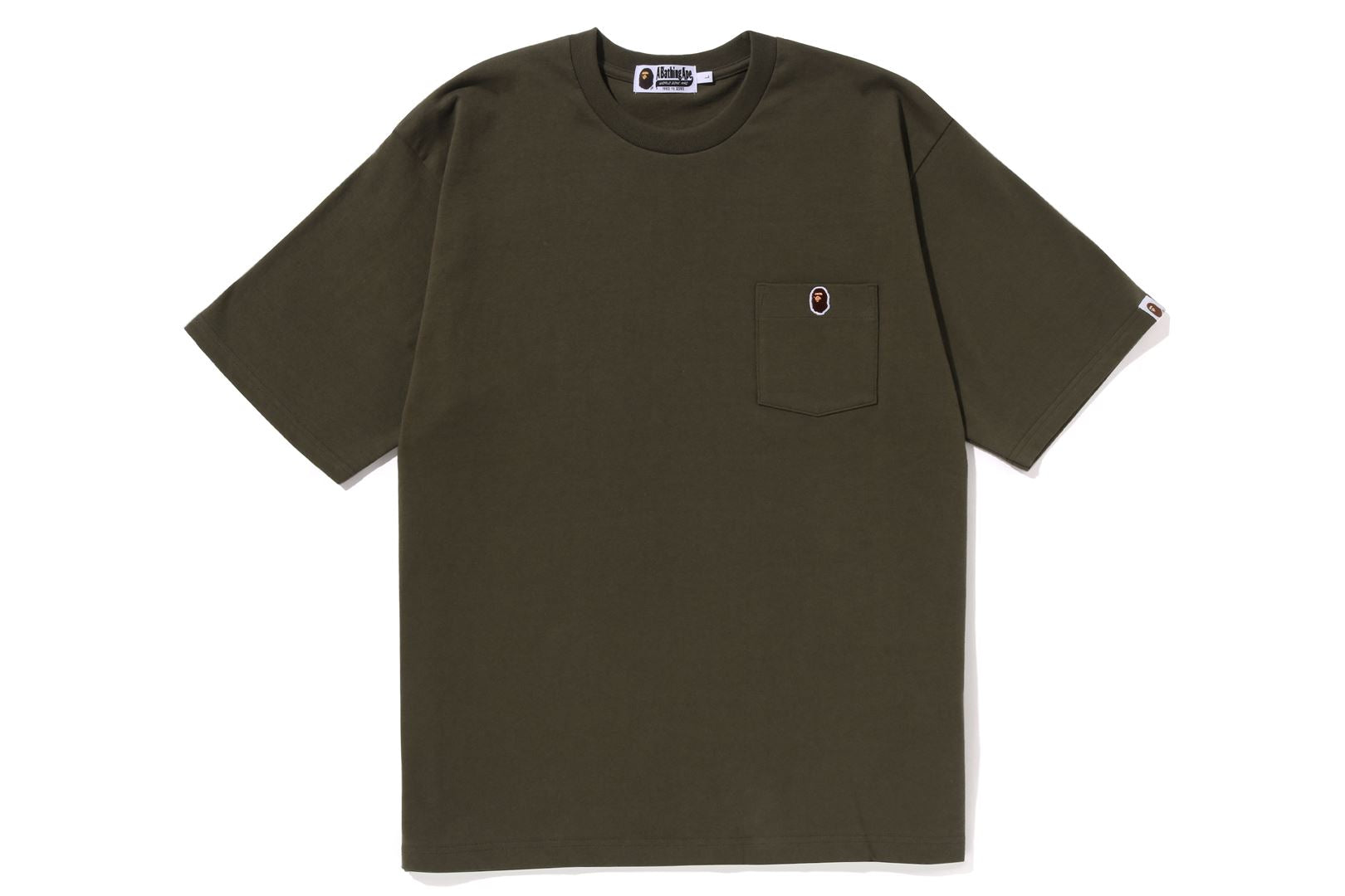 APE HEAD ONE POINT RELAXED FIT POCKET TEE