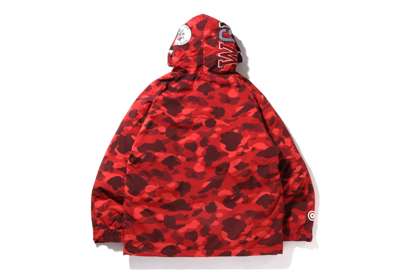 COLOR CAMO SHARK SNOWBOARD DOWN JACKET