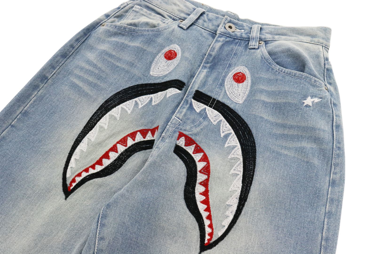 SHARK DENIM PANTS