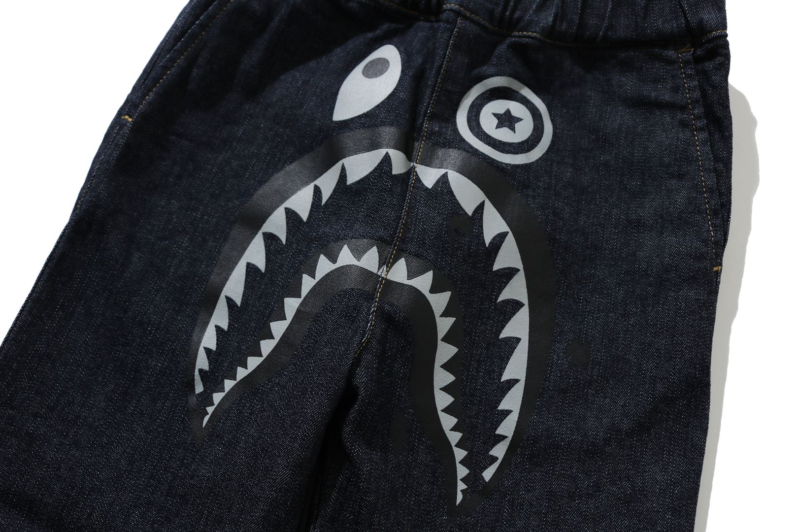 SHARK DENIM JOGGER PANTS