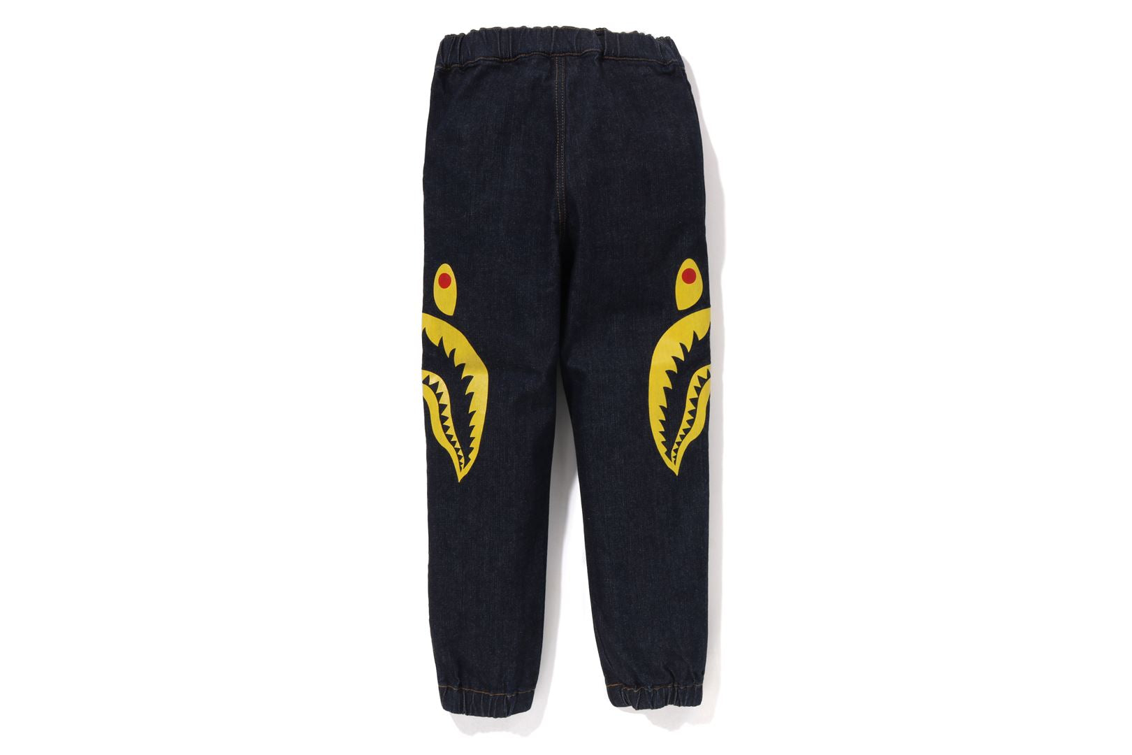 SIDE SHARK JOGGER DENIM PANTS