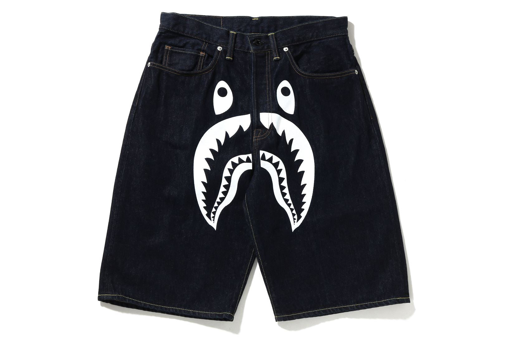 SHARK DENIM SHORTS