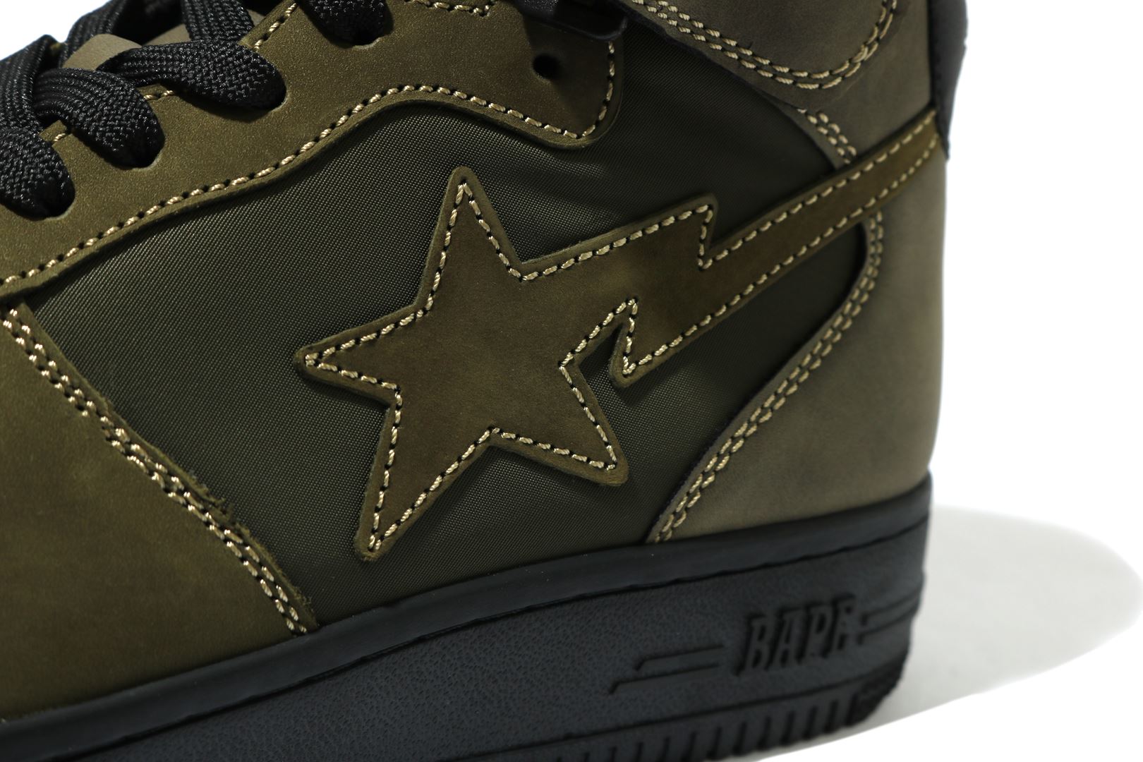 MILITARY BAPE STA MID