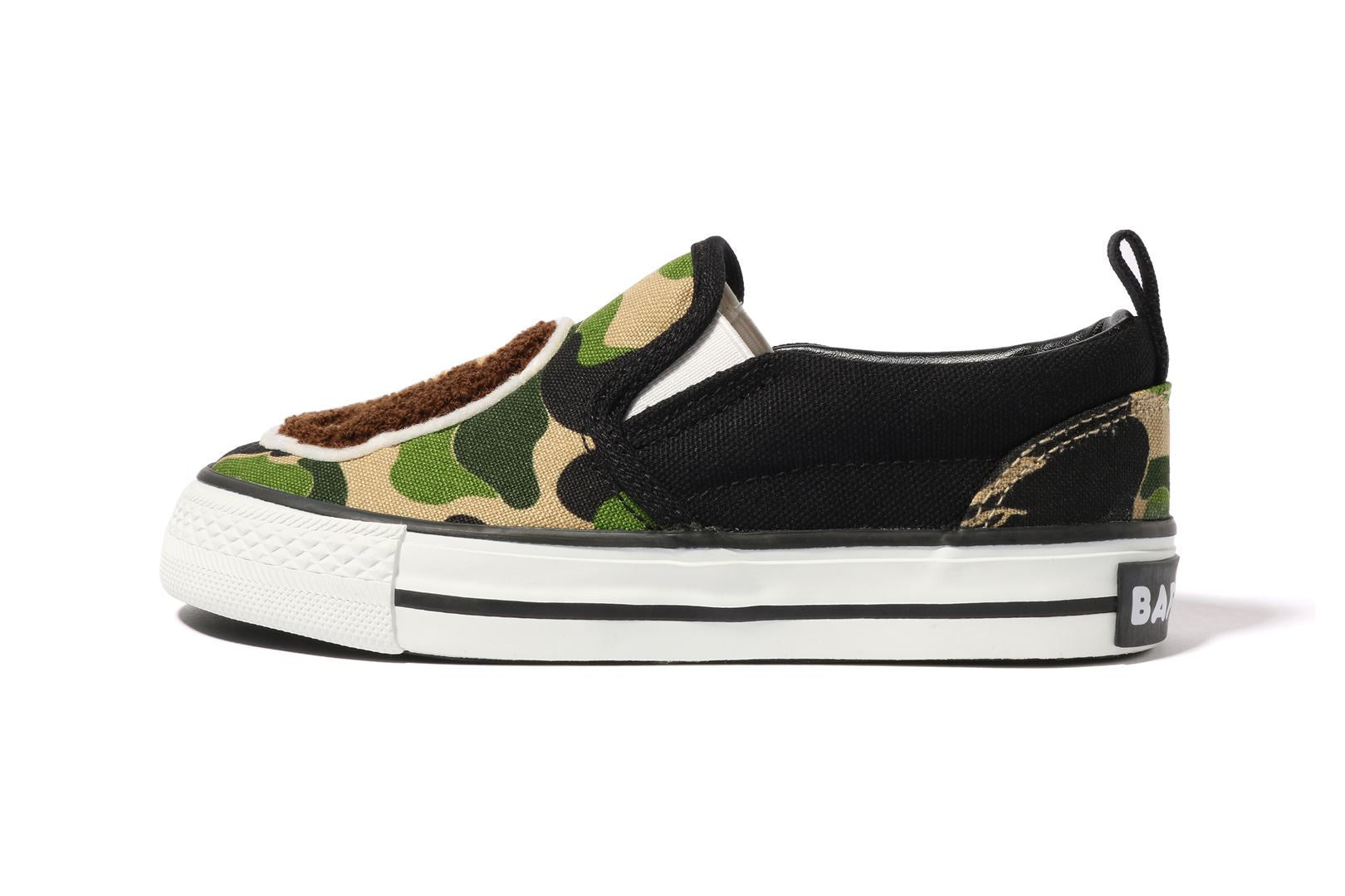 ABC CAMO APE HEAD PATCH SLIP ON