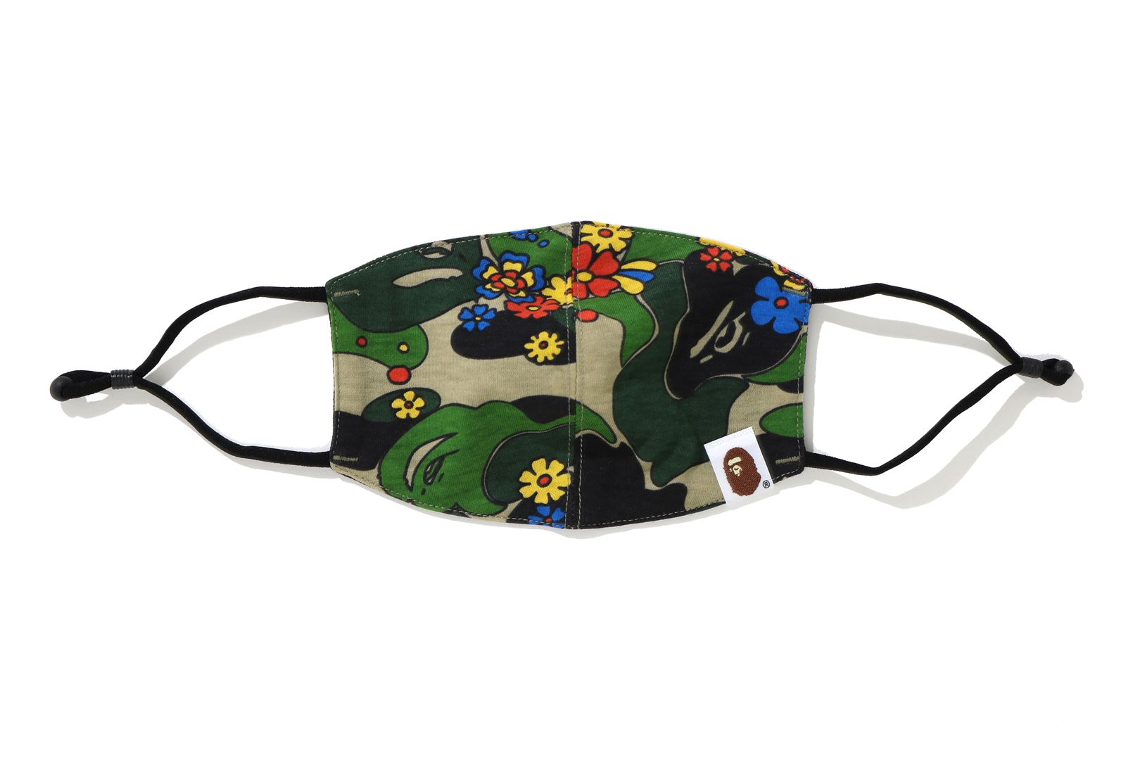 ABC CAMO FLOWER MASK