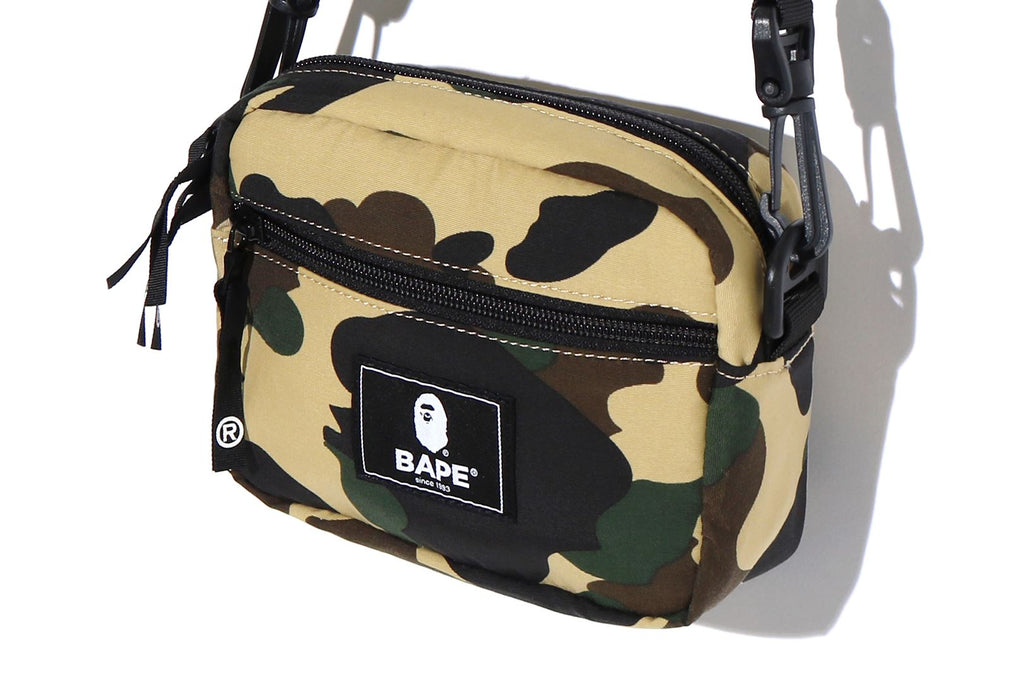 bape 1st camo mini shoulder bag