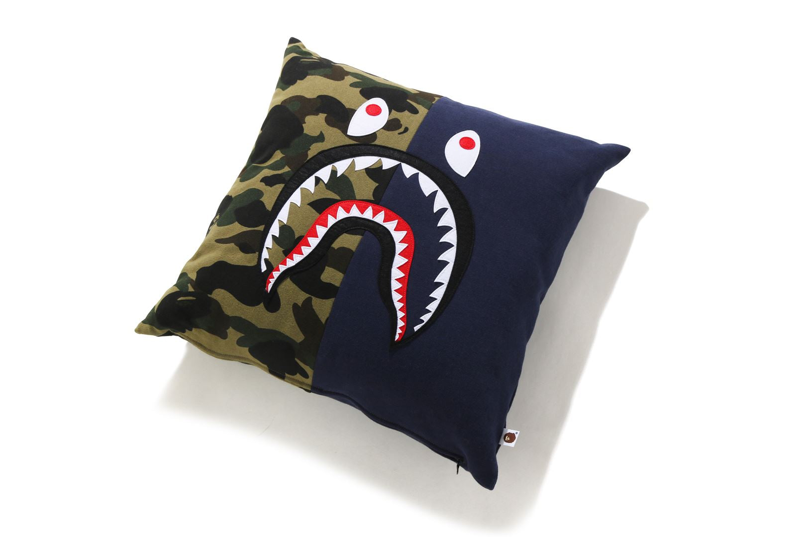 1ST CAMO SHARK SQUARE CUSHION