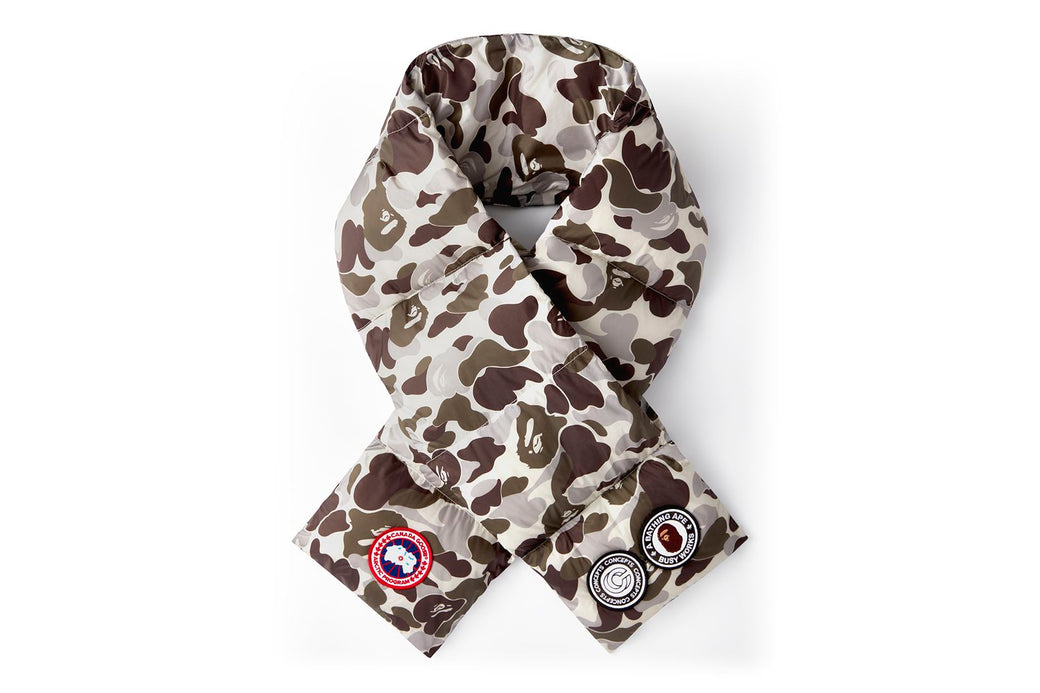 未使用 BAPE CANADA GOOSE CONCEPTS ABC CAMO ダウン ブランケット