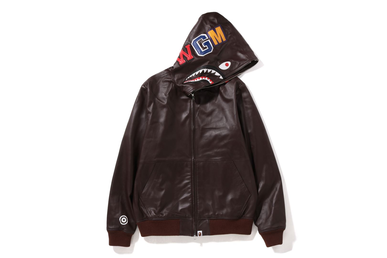 LEATHER SHARK FULL ZIP JACKET