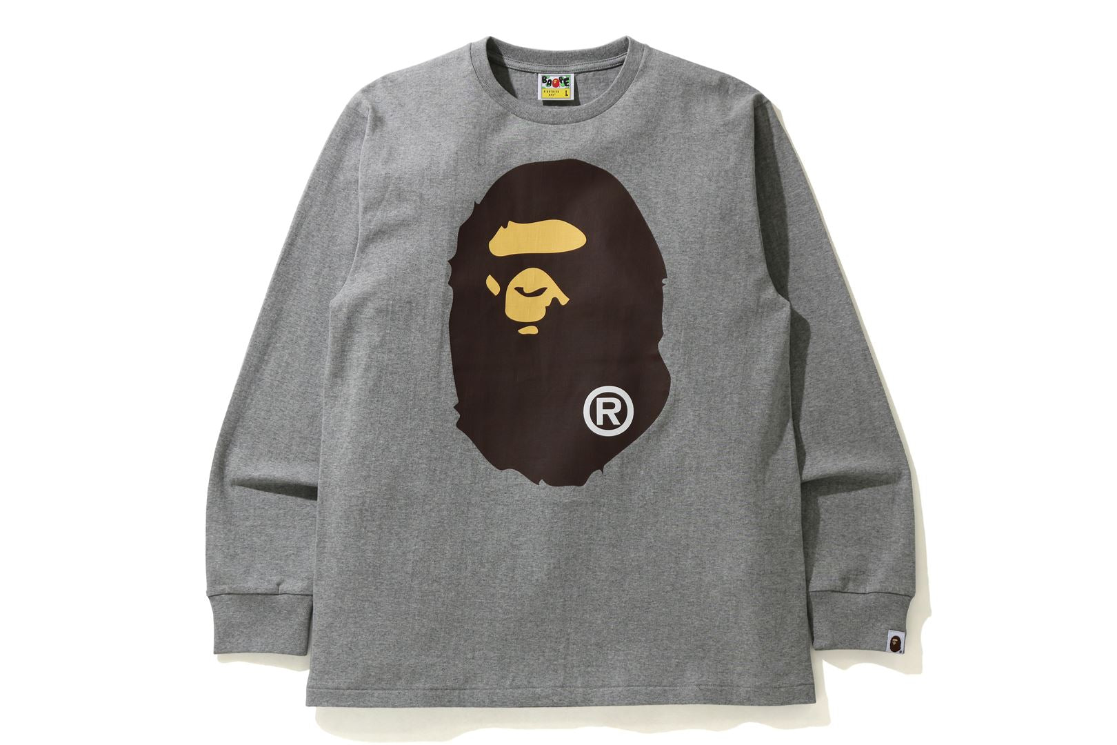 BIG APE HEAD L/S TEE