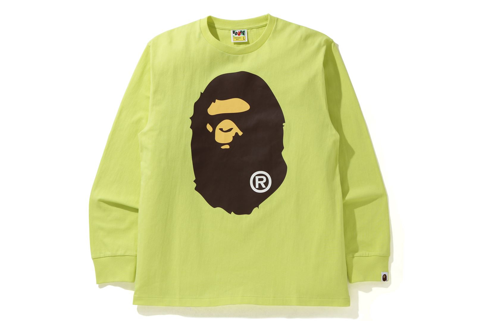 BIG APE HEAD L/S TEE