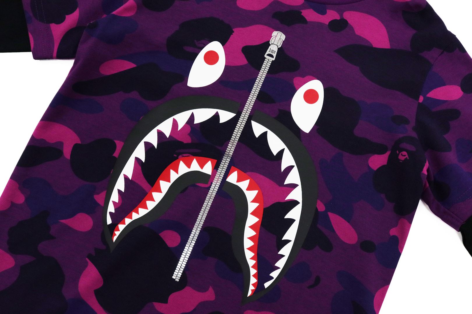 COLOR CAMO SHARK LAYERED L/S TEE