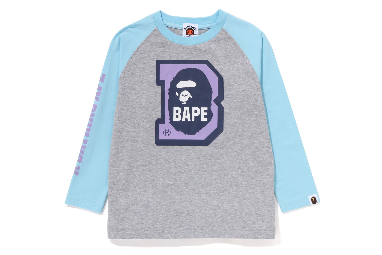 APE HEAD B RAGLAN L/S TEE