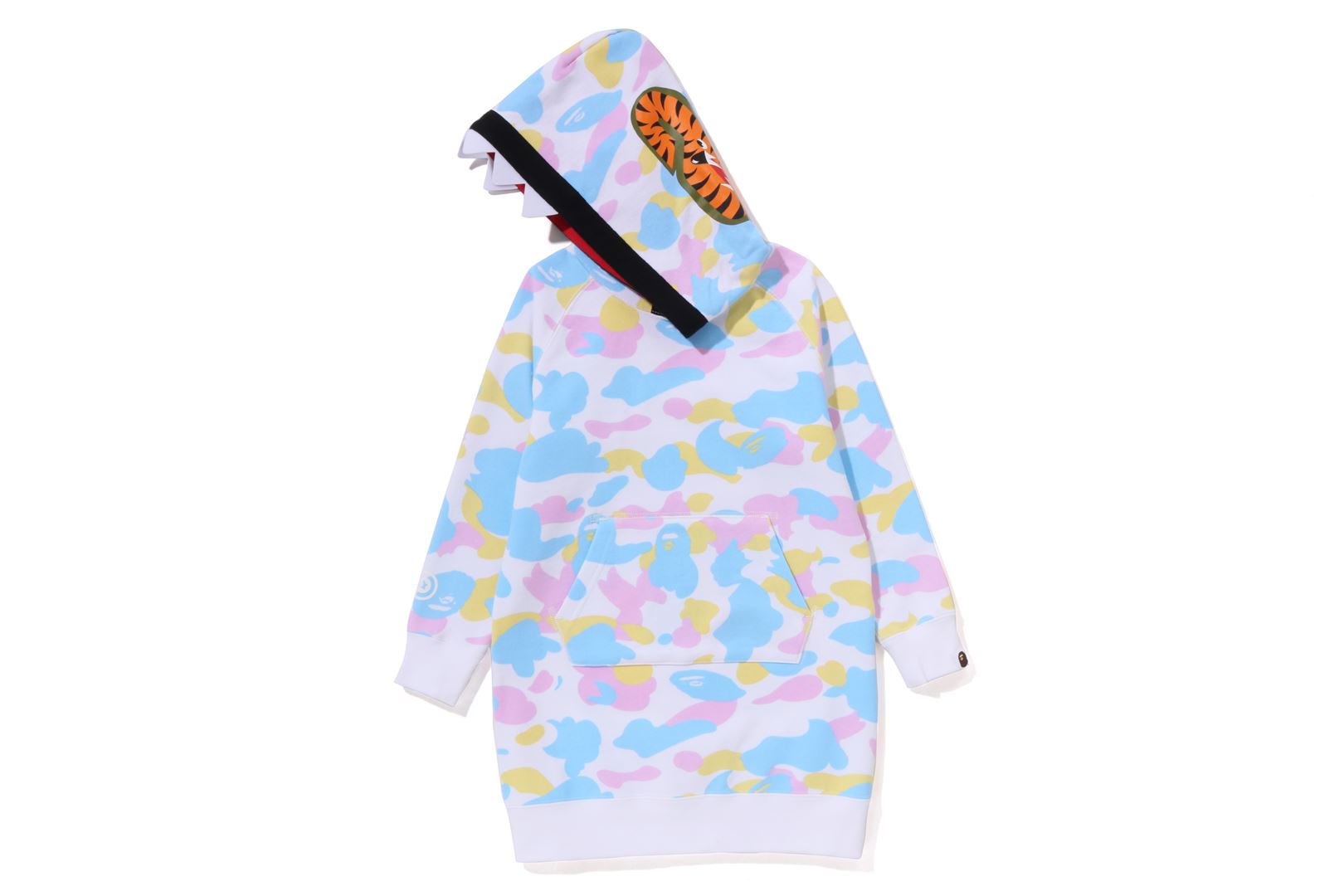 NEW MULTI CAMO SHARK HOODIE ONEPIECE