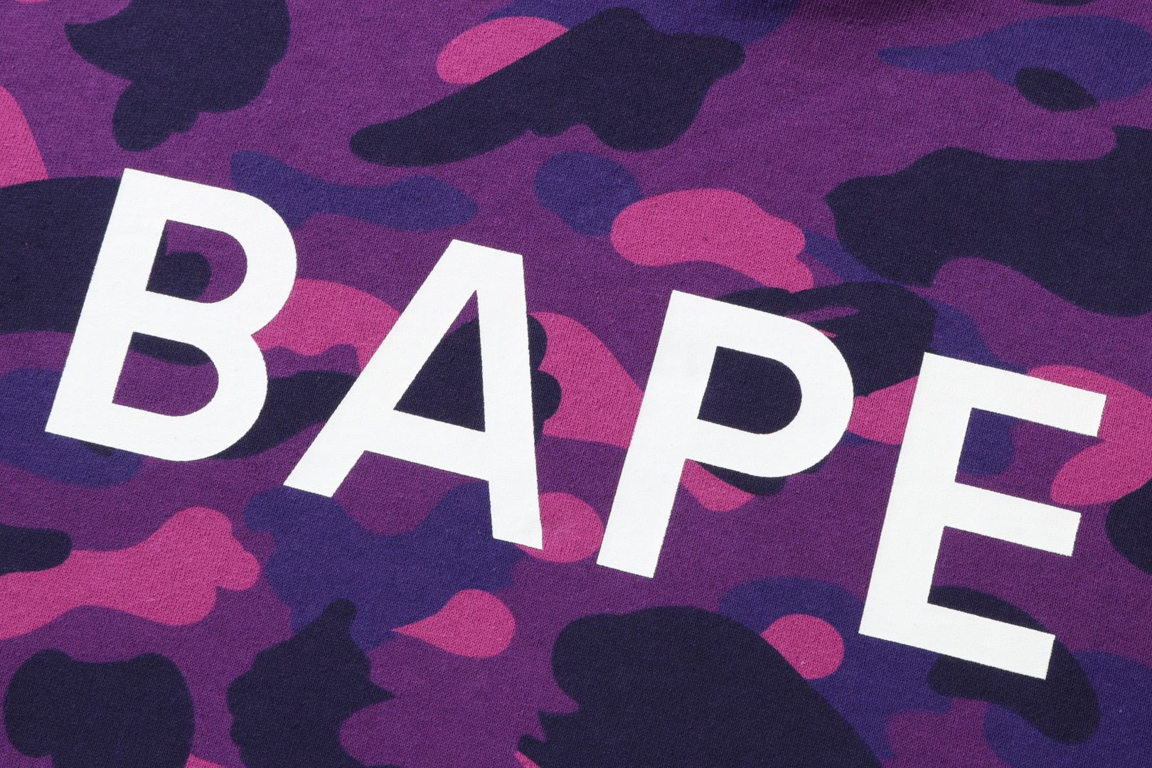 COLOR CAMO BAPE PULLOVER HOODIE