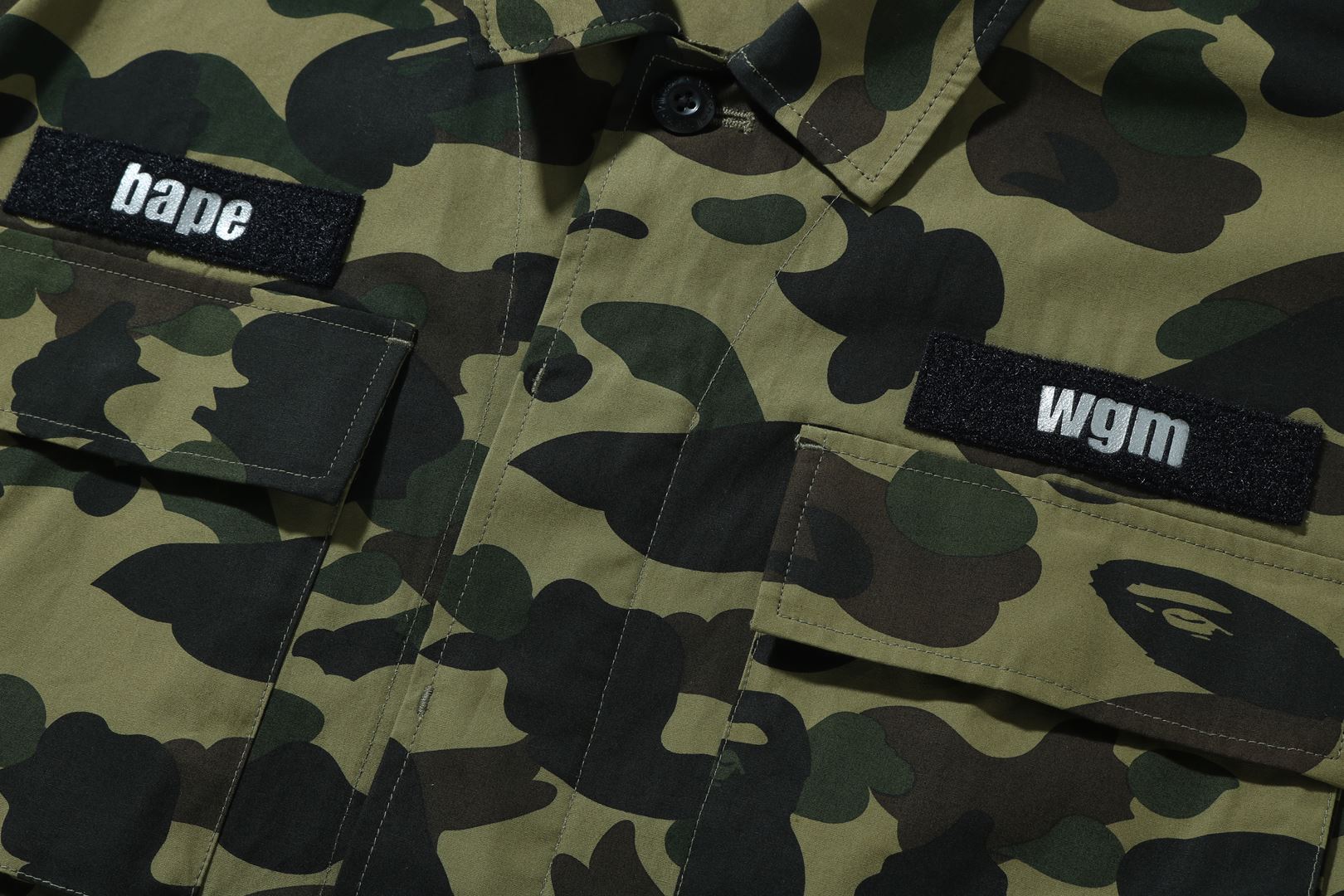 1ST CAMO SHARK RELAXED FIT MILITARY SHIRT