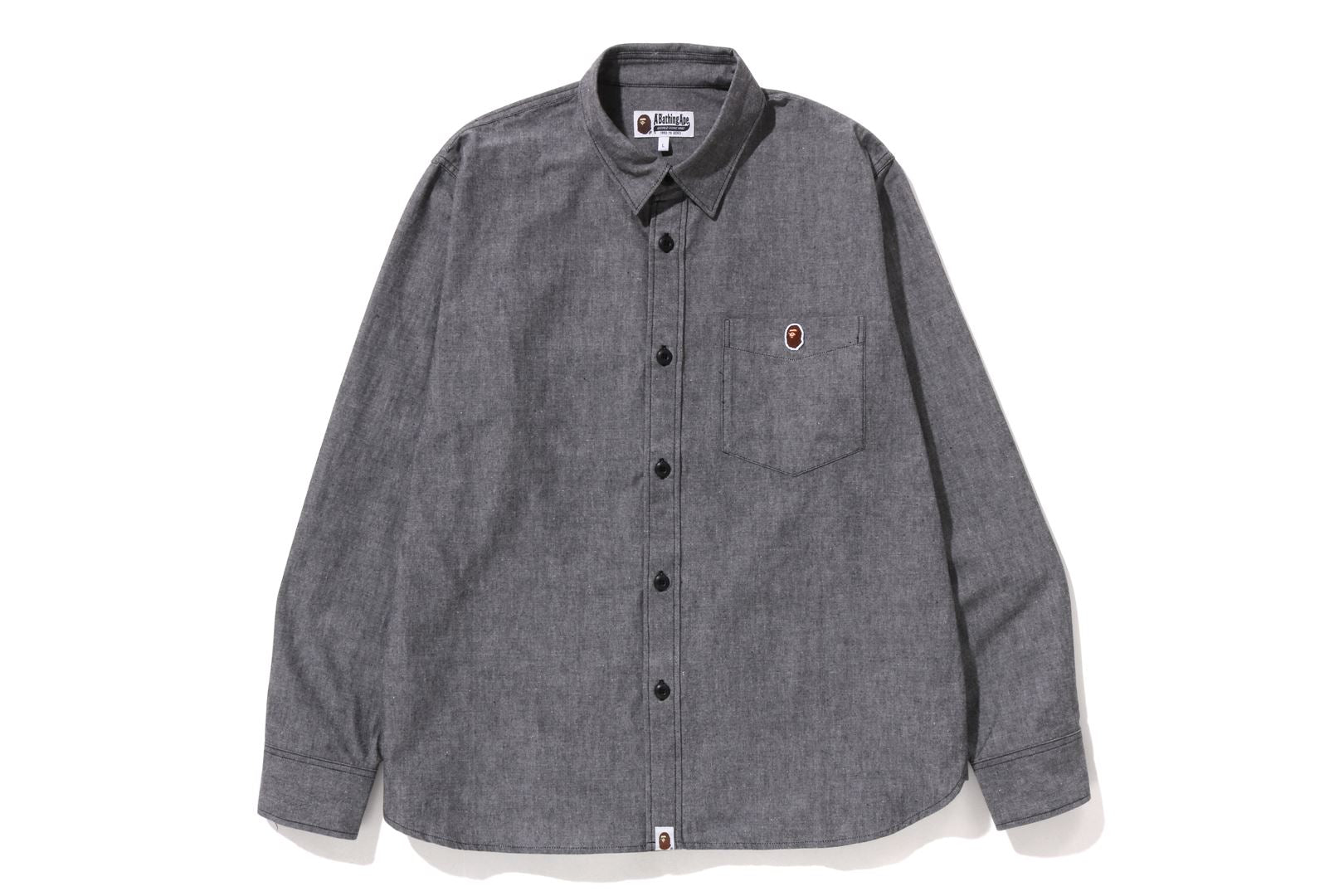 ONE POINT RELAXED FIT CHAMBRAY SHIRT