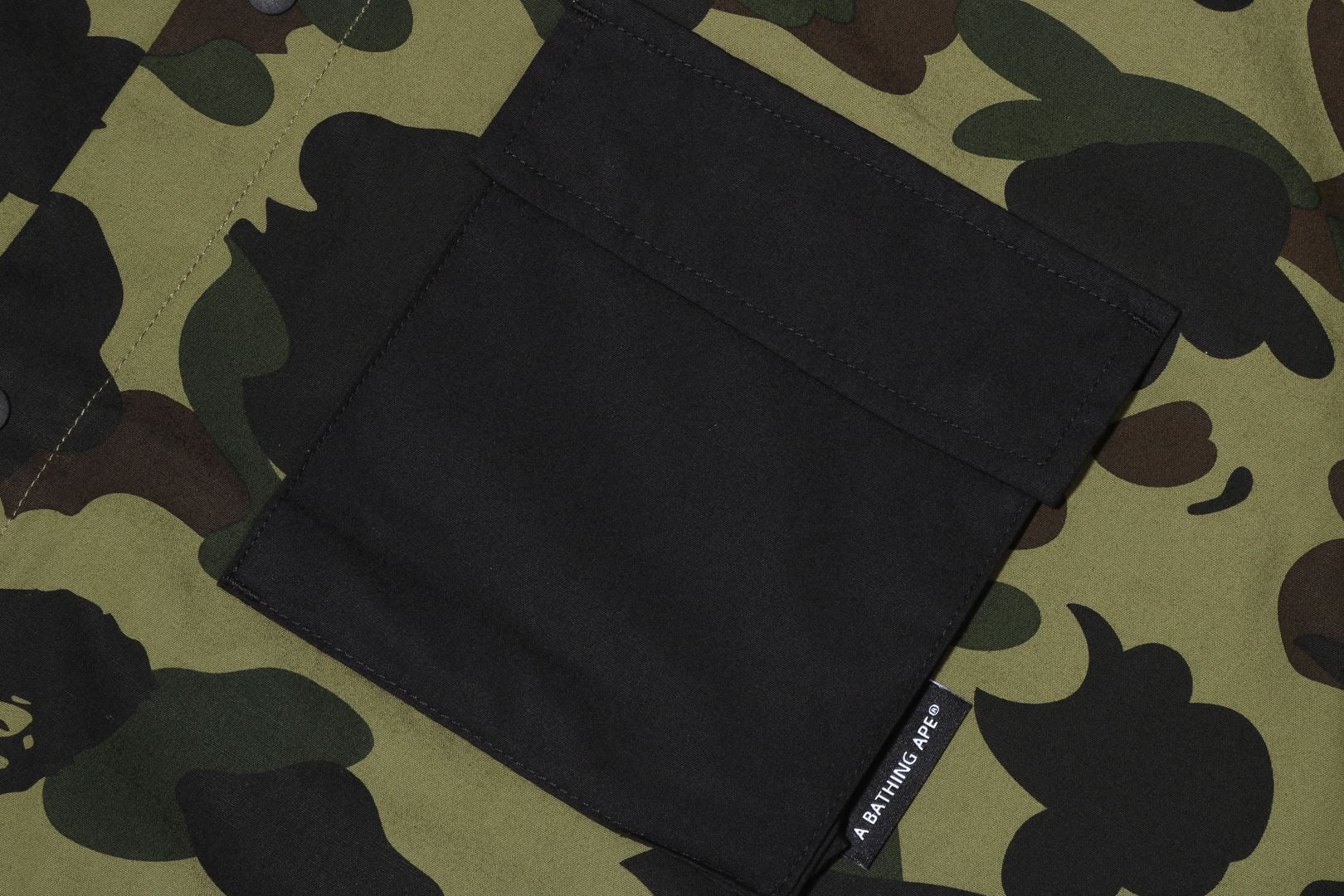 1ST CAMO OUTDOOR DETAIL POCKET RELAXED FIT SHIRT