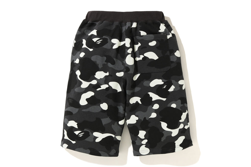 camo sweat shorts