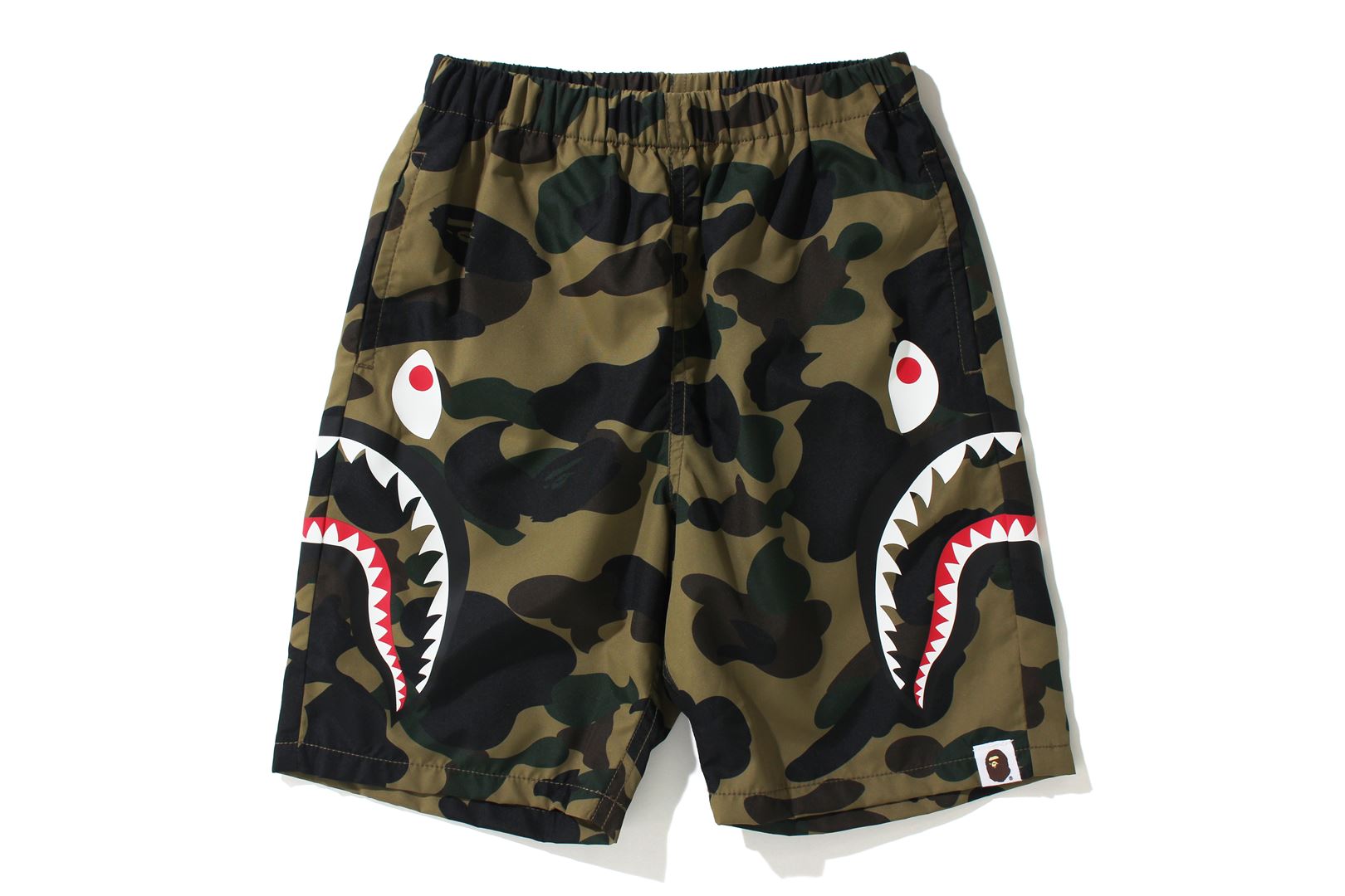 1ST CAMO SIDE SHARK BEACH PANTS