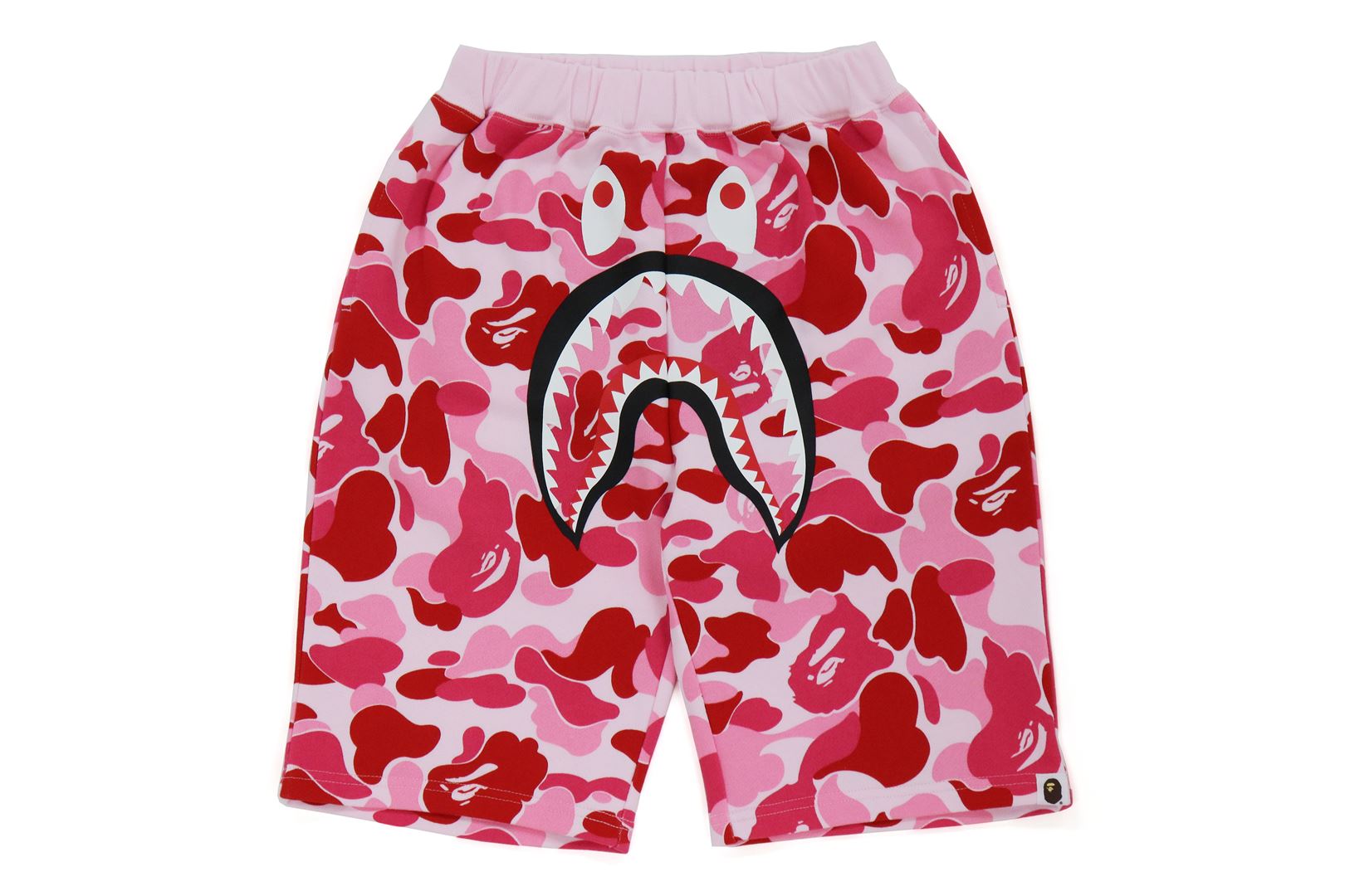 BIG ABC CAMO SHARK SWEAT SHORTS