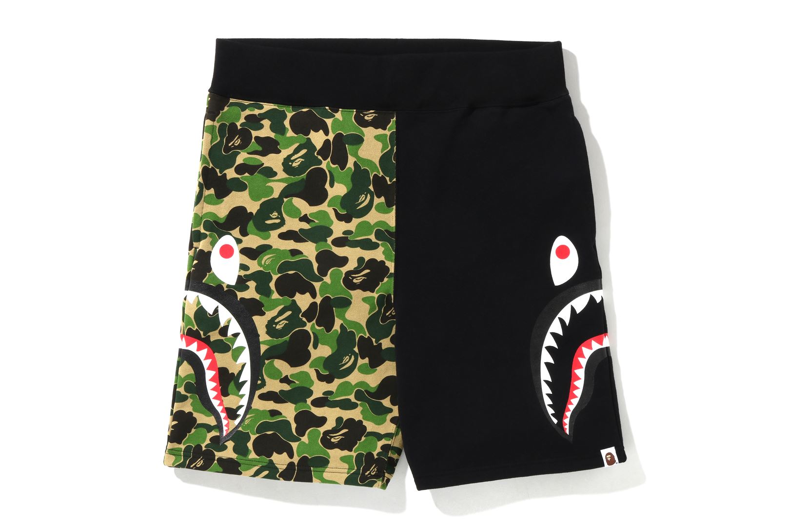 ABC CAMO SIDE SHARK SWEAT SHORTS