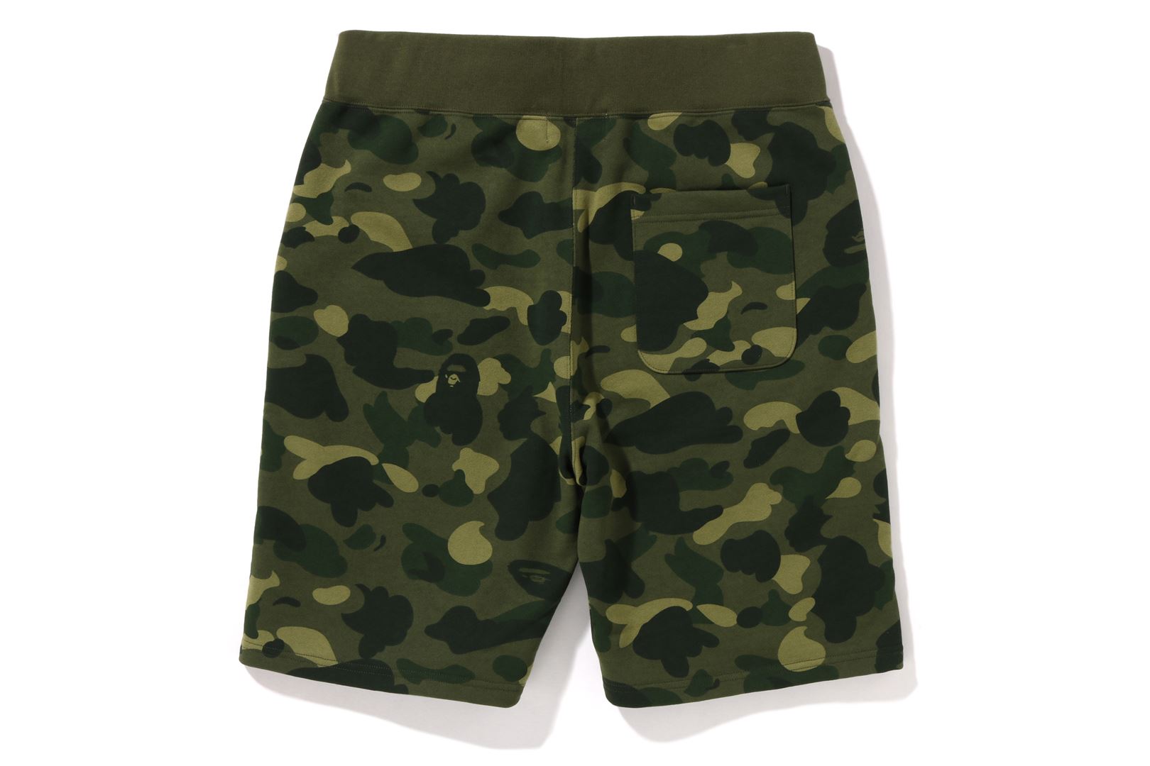 COLOR CAMO SWEAT SHORTS