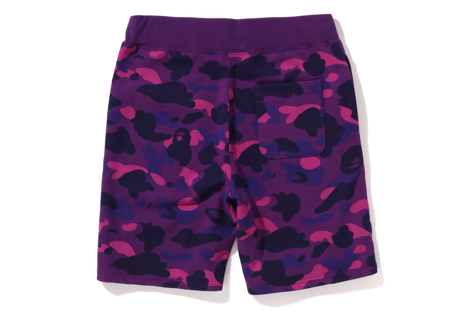 COLOR CAMO SWEAT SHORTS