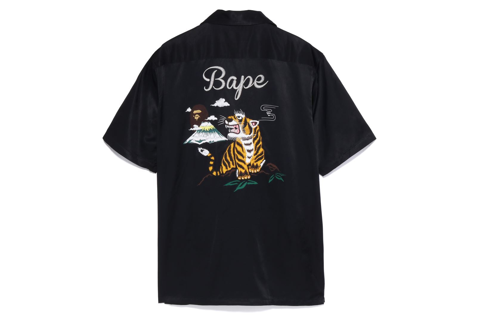 BAPE JAPAN CULTURE OPEN COLLAR SHIRT