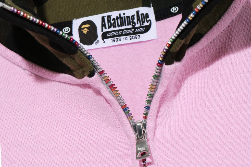 bape shirt with zipper