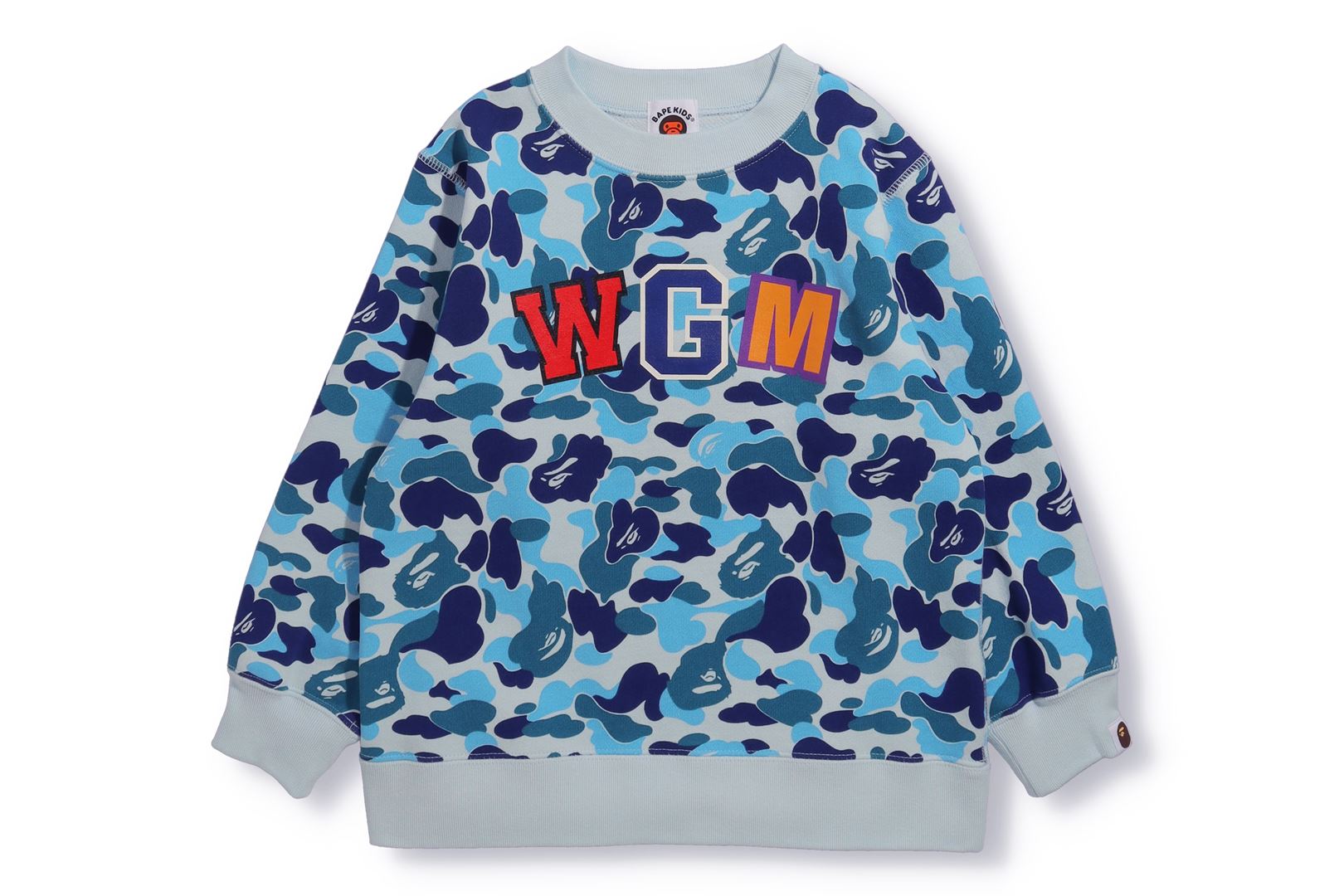 ABC CAMO SHARK CREWNECK