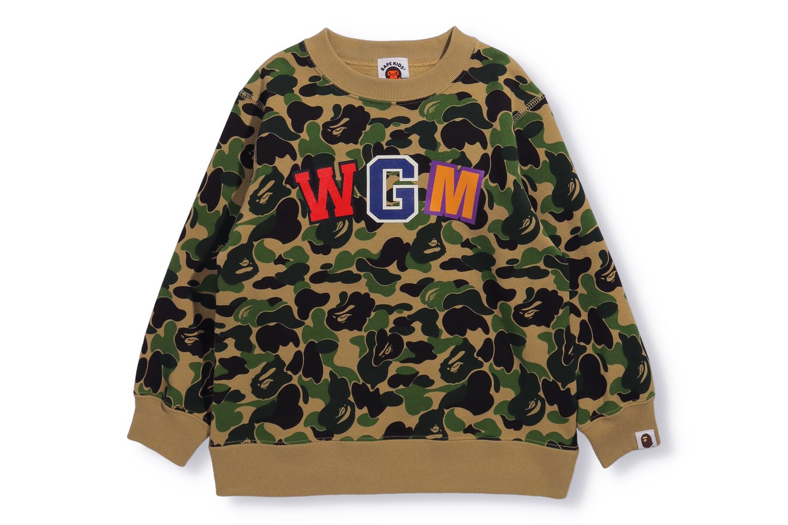 ABC CAMO SHARK CREWNECK