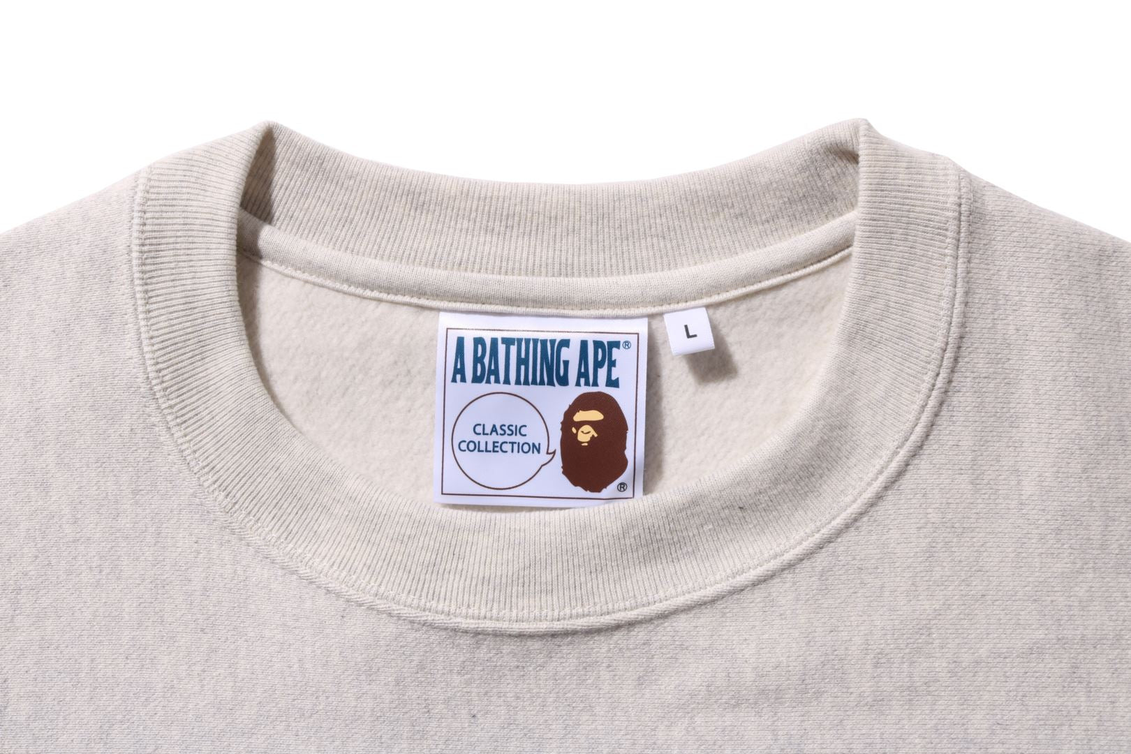 CLASSIC BATHING APE RELAXED FIT CREWNECK