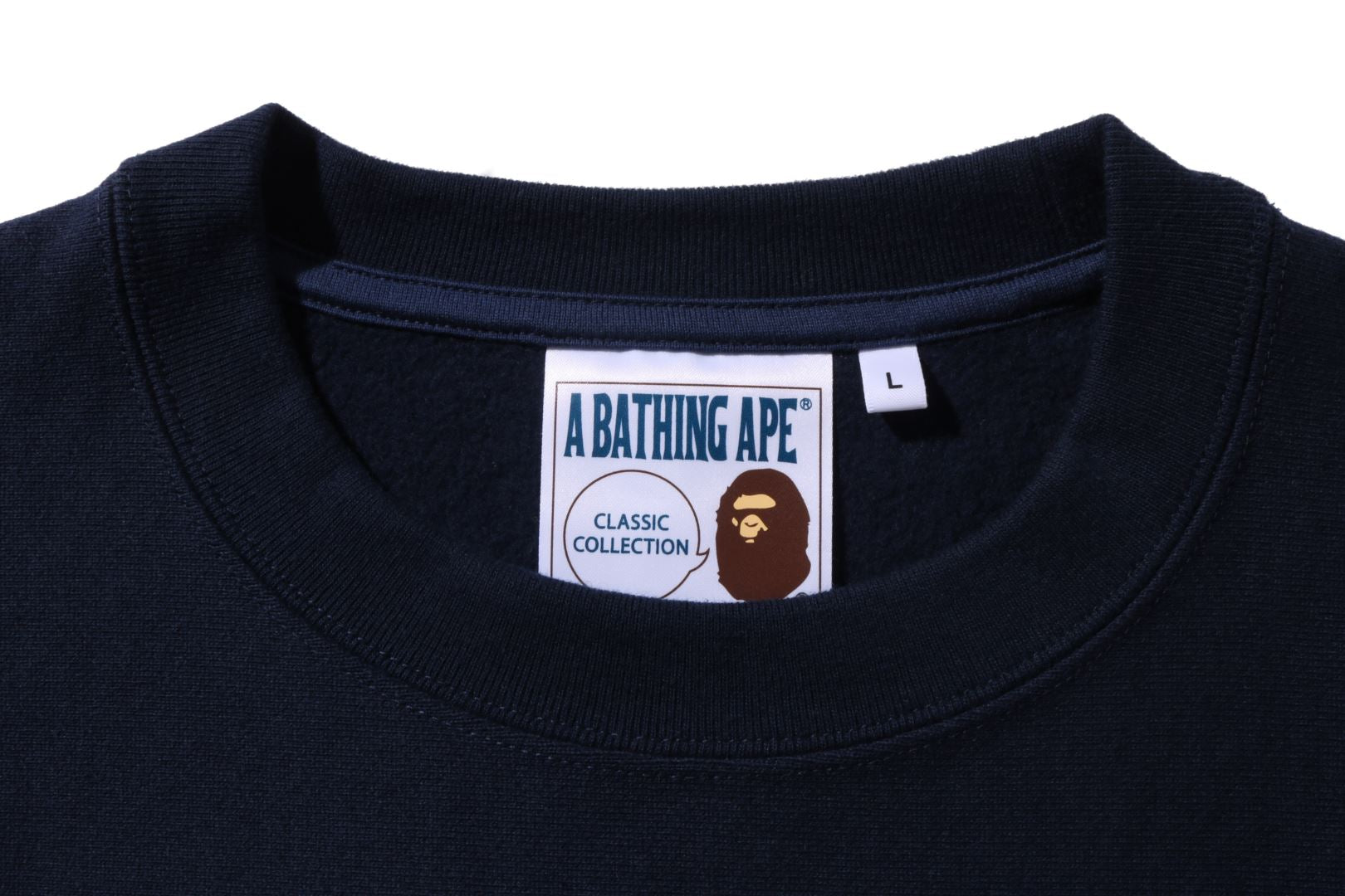 CLASSIC BATHING APE RELAXED FIT CREWNECK