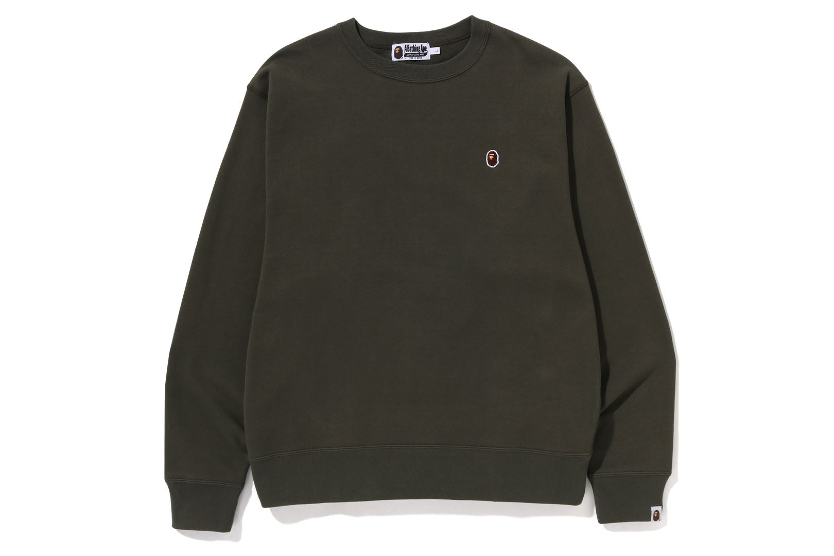 APE HEAD ONE POINT RELAXED FIT CREWNECK