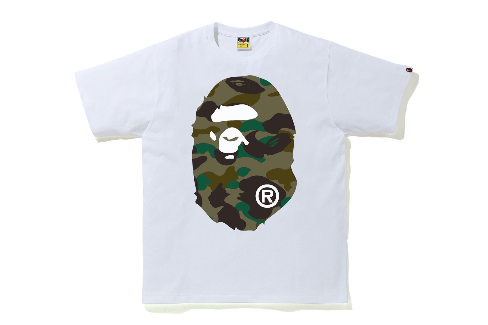 1ST CAMO BIG APE HEAD TEE