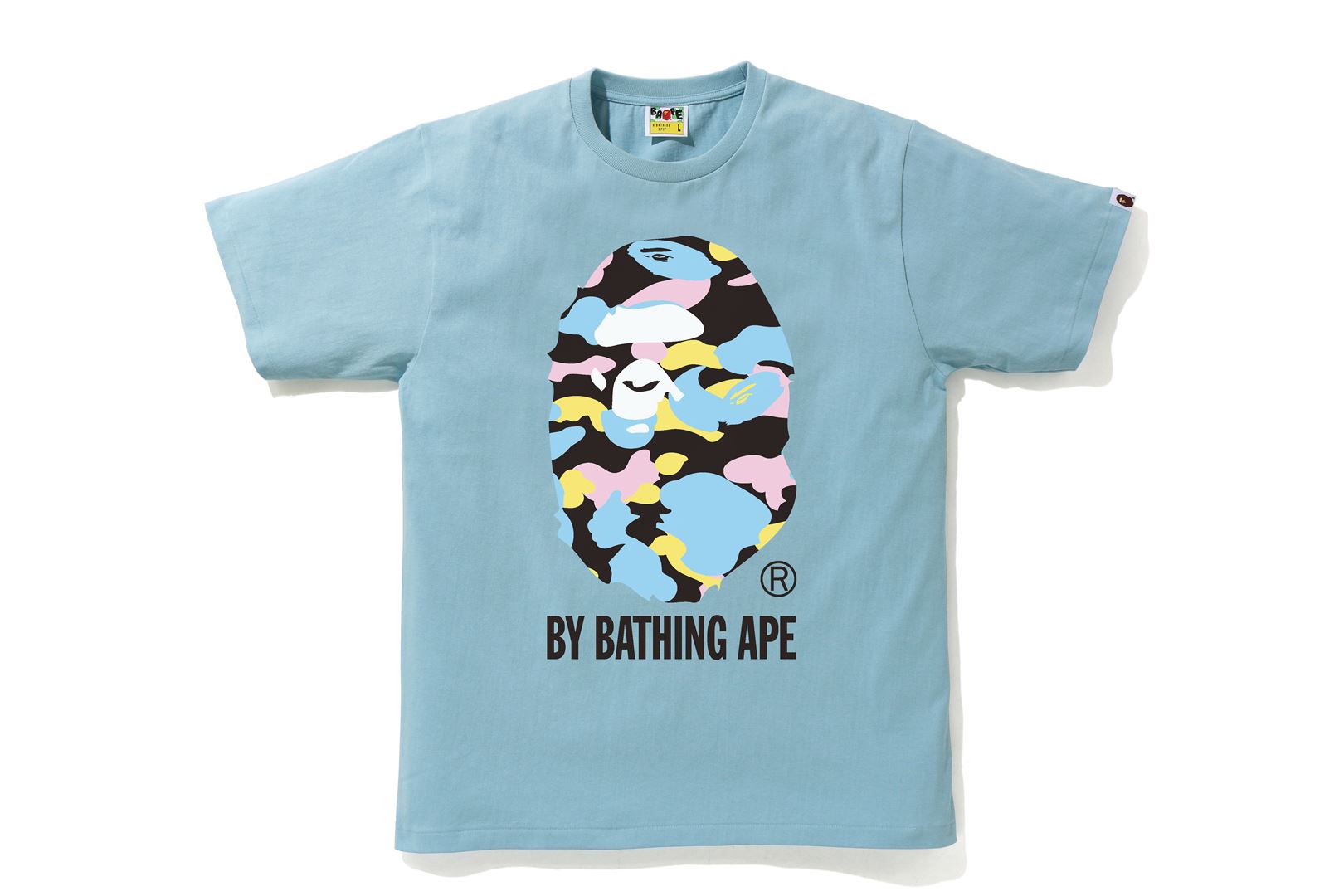 NEW MULTI CAMO BY BATHING APE TEE