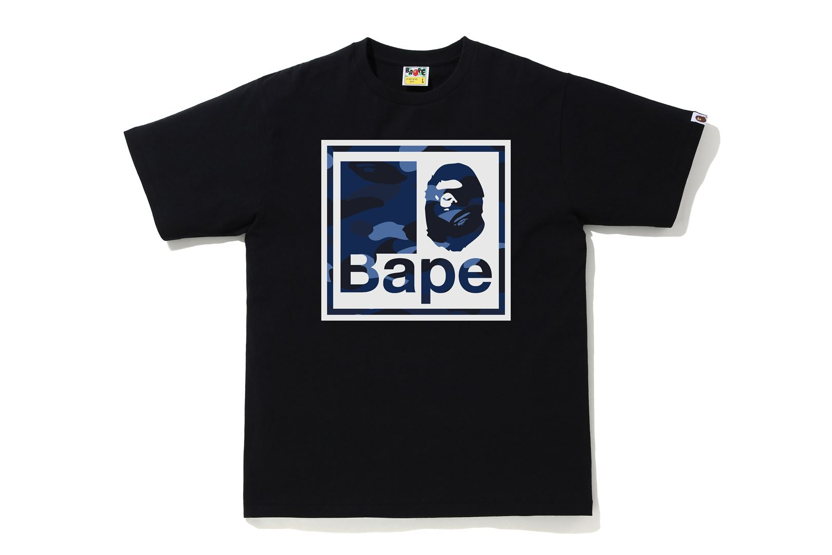 COLOR CAMO BAPE QUADRANGLE TEE