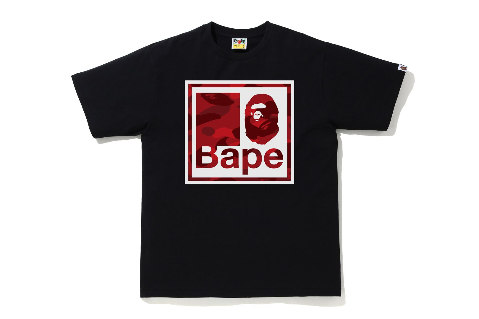 COLOR CAMO BAPE QUADRANGLE TEE