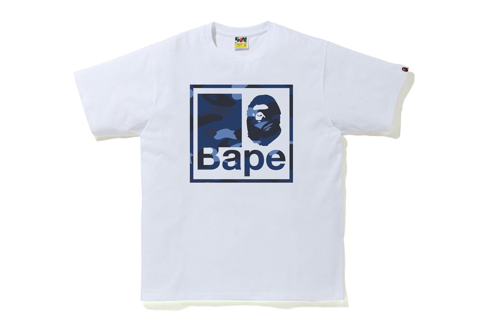 COLOR CAMO BAPE QUADRANGLE TEE