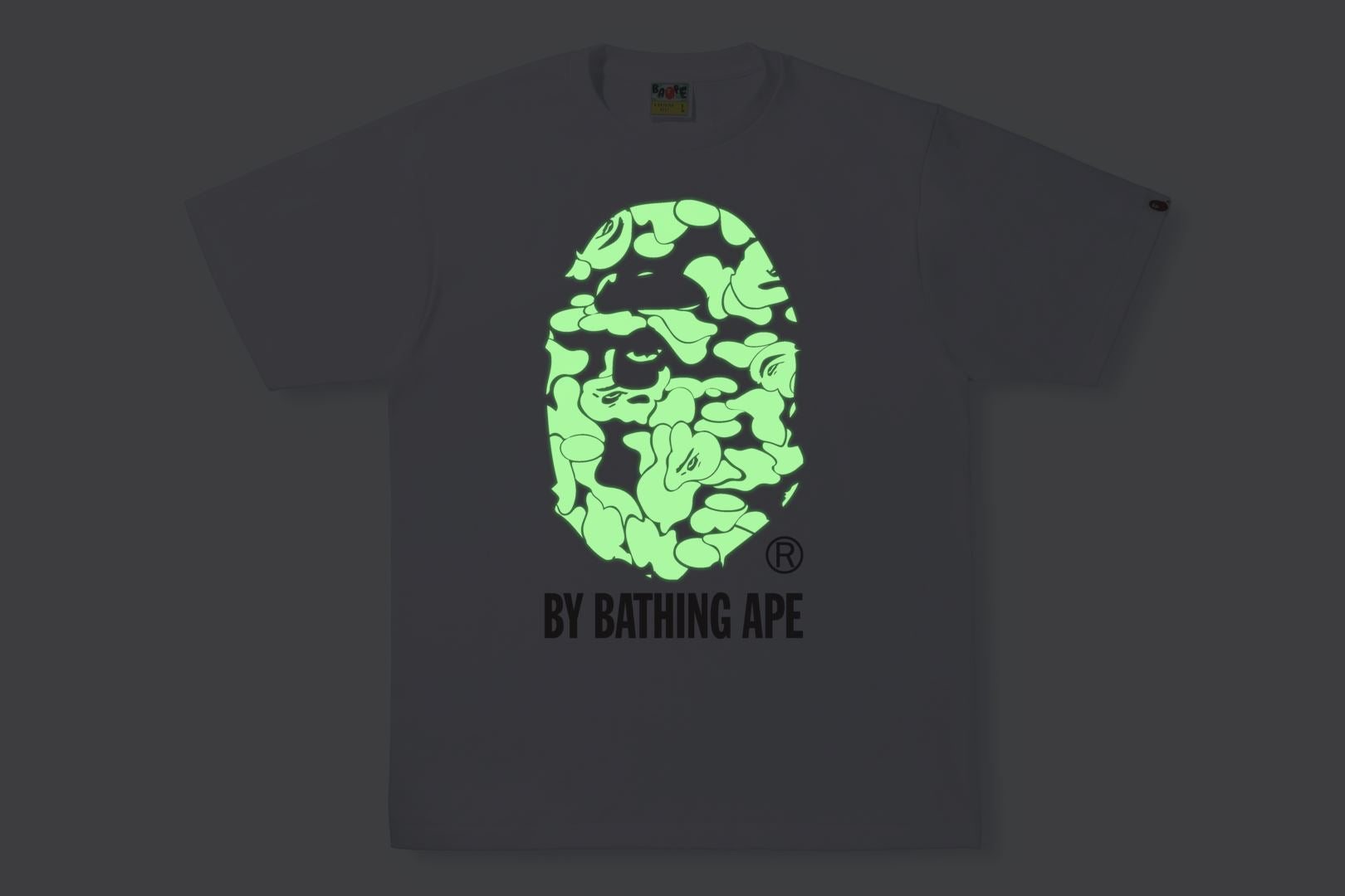 TEXT CODE CAMO BY BATHING APE TEE