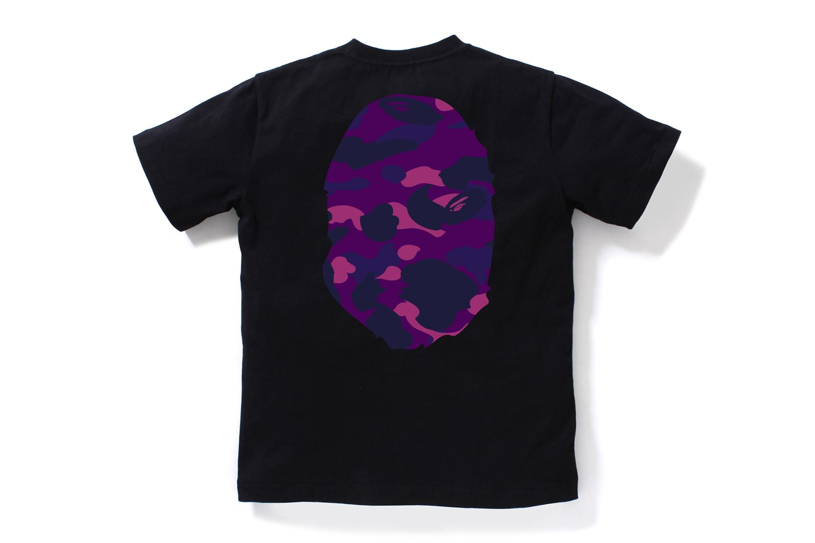 COLOR CAMO BIG APE HEAD TEE