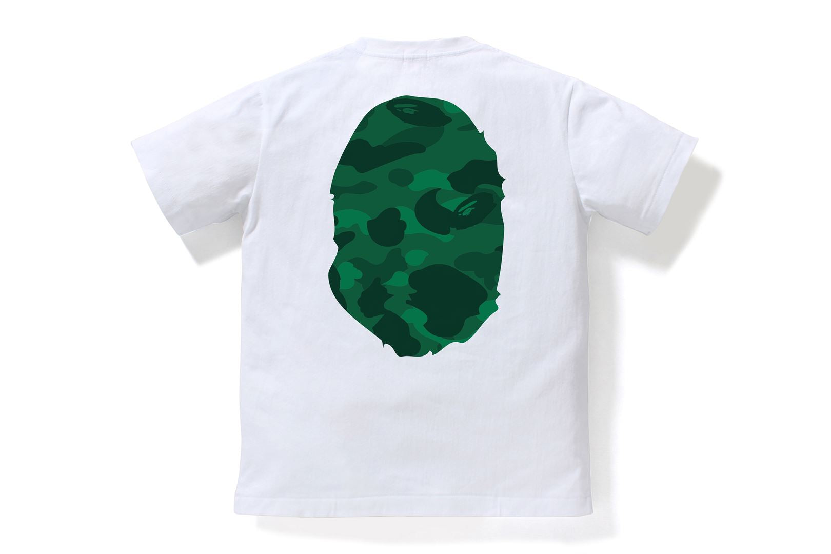 COLOR CAMO BIG APE HEAD TEE